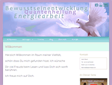 Tablet Screenshot of anettbauer.de
